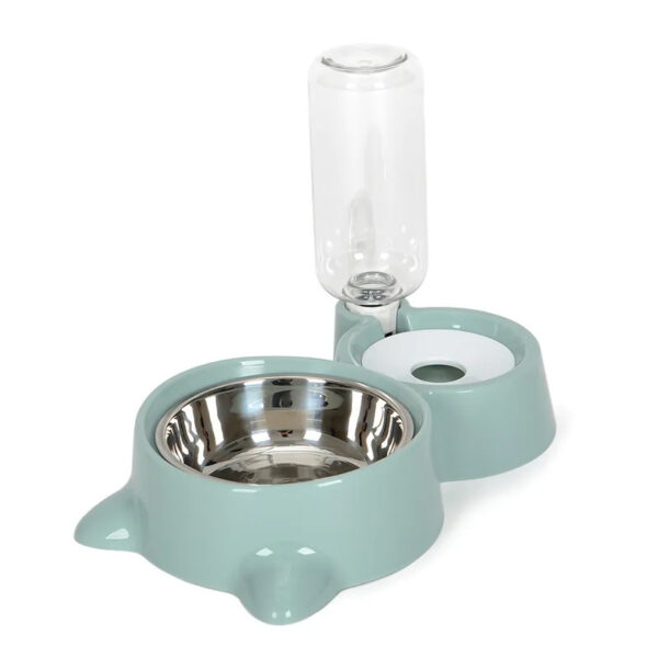 Pet Dog Cat Bowl Fountain Automatic Food Water Feeder Container For Cats Dogs Drinking Pet Articles  Pet Cat Water Dispenser, Automatic Gravity Cat Water Bowl - Image 9