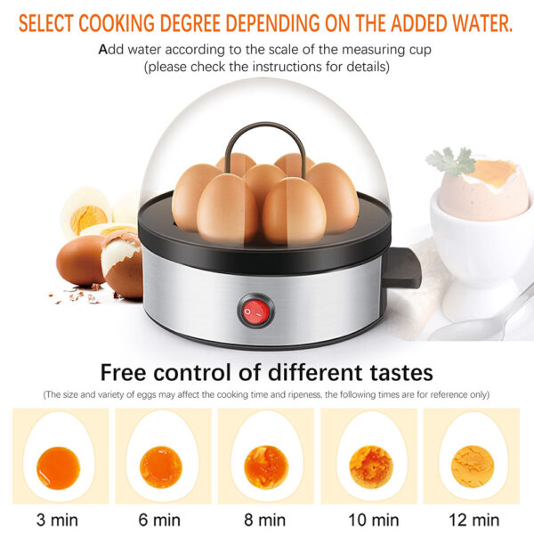 Multifunctional Egg Cooker Mini Egg Steamer Breakfast Egg Steamer - Image 3