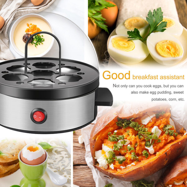 Multifunctional Egg Cooker Mini Egg Steamer Breakfast Egg Steamer - Image 2