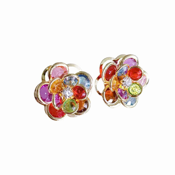 Female Sweet And Simple Small Flower Stud Earrings Earrings Ear Accessories For Her New Trendy Women's High-grade Earrings - Image 6