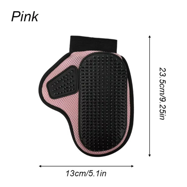 Cat Hair Removal Glove Pet Supplies Bath Massage Jerking Gloves Cat Dog Massage Bathing Cleaning Grooming Supplies Silicone Hair Sticking Removal Brush - Image 6